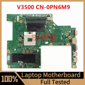 CN-0PN6M9 0PN6M9 PN6M9 Материнская плата Для Dell Vostro 3500 V3500 Материнская плата ноутбука Материнская плата HM57 DDR3 100% Полностью Протестирована, Работает хорошо