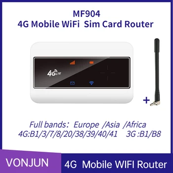 Портативный 4G MiFi Маршрутизатор 150 Мбит/с 4G LTE WiFi Беспроводной Маршрутизатор Со Слотом для sim-карты Открытый Карманный MiFi Модем Автомобильный Мобильный Wi-Fi Точка Доступа