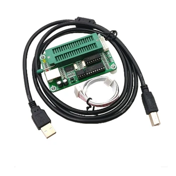 Программатор PIC K150 Microchip PIC MCU Microcore Burner USB Downloader С USB-кабелем